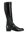 Pavin Woman Boot Black Size 11 Leather In Black