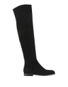 Pavin Woman Boot Black Size 5 Leather In Animal Print