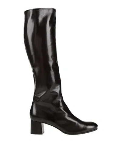 Pavin Woman Boot Dark Brown Size 11 Soft Leather
