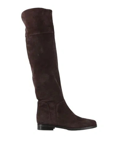 Pavin Woman Boot Dark Brown Size 6 Leather