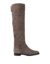 Pavin Woman Boot Grey Size 7 Leather In Multi