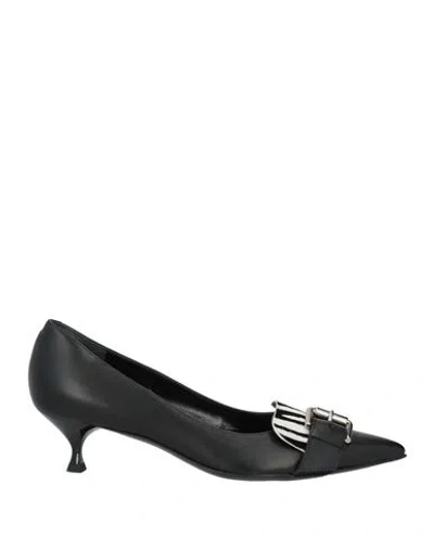 Pavin Woman Pumps Black Size 5 Calfskin