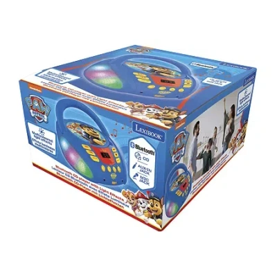 Paw Patrol Bluetooth Cd Player With Lights  Electronic Game In Multi