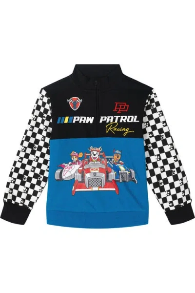 Paw Patrol Kids'  Fleece Sweatshirt In  Teal Black
