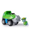 PAW PATROL JUNGLE PUPS, ROCKY SNAPPING TURTLE VEHICLE, TOY TRUCK WITH COLLECTIBLE ACTION FIGURE