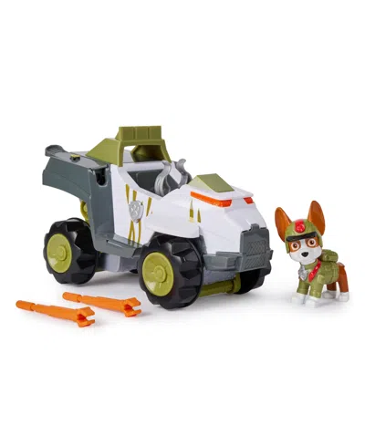 Paw Patrol Kids' Jungle Pups, Tracker's Monkey Vehicle, Toy Truck With Collectible Action Figure In Multi-color