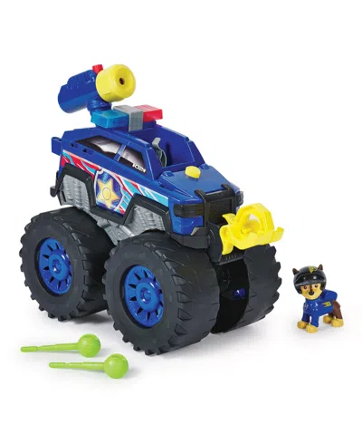 Paw Patrol Kids' Rescue Wheels Chase's Power Haulin' Cruiser Toy Truck In Multi Color