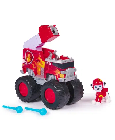 Paw Patrol Kids' Rescue Wheels Marshall's Firetruck Toy Truck In Multi Color