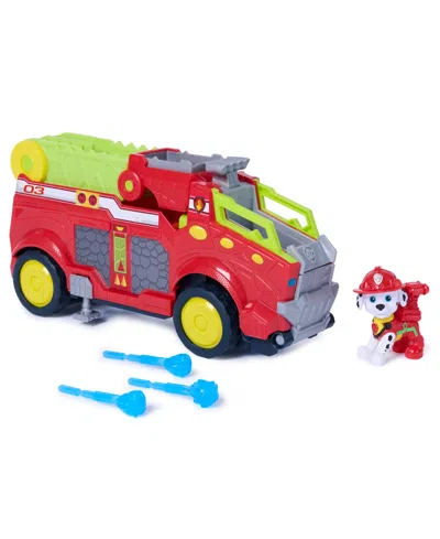 Paw Patrol Rise Roll Dino Hidden Water Launcher Extendable Rescue Ladder Vehicle Set In No Color