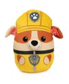 Paw Patrol Rubble Squish Plush, Official Toy From The Hit Cartoon, Squishy Stuffed Animal In No Color