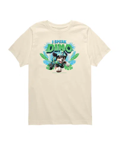 Paw Patrol Babies' The Movie I Speak Dino Toddler Boys' 2t-5t Short-sleeve Graphic T-shirt In Blue