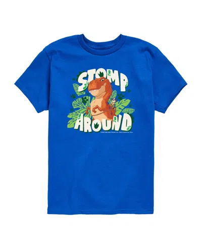 Paw Patrol Babies' The Movie Stomp Around Rex Toddler Boys' 2t-5t Short-sleeve Graphic T-shirt In Blue