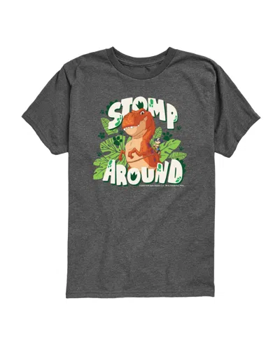 Paw Patrol Babies' The Movie Stomp Around Rex Toddler Boys' 2t-5t Short-sleeve Graphic T-shirt In Brown
