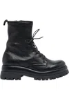 Pawelk's Lace-up Boots In Black
