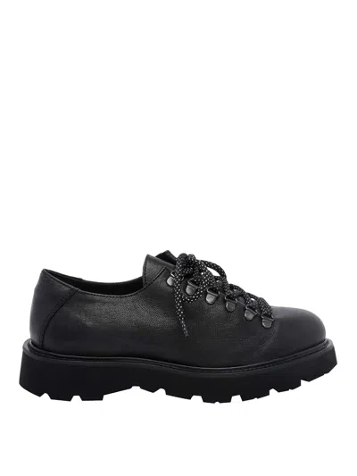 Pawelk's Lace Up Shoes In Black