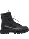 Pawelk's Leather Boots In Black