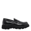 Pawelk's Black Sie Loafers In Black