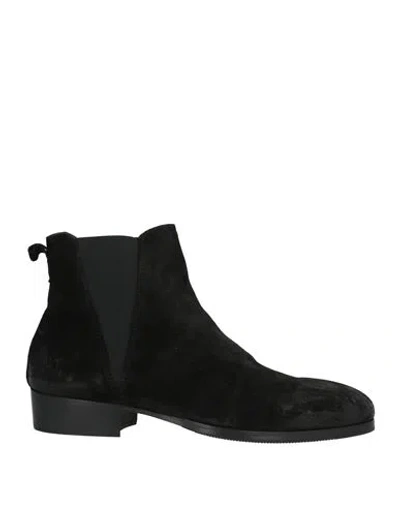 Pawelk's Man Ankle Boots Black Size 10 Leather