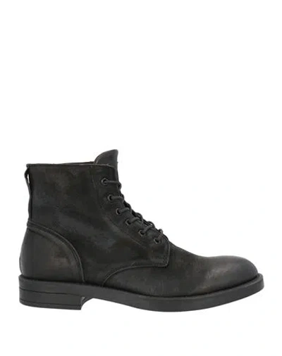 Pawelk's Man Ankle Boots Black Size 11 Leather