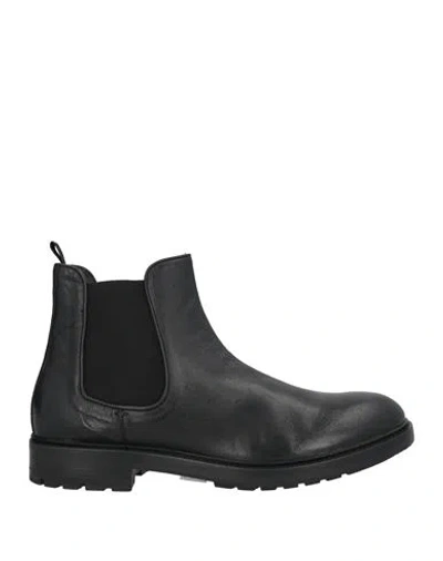 Pawelk's Man Ankle Boots Black Size 7 Leather