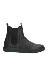 Pawelk's Man Ankle Boots Black Size 8 Leather In Black