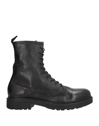 Pawelk's Man Ankle Boots Black Size 8 Leather