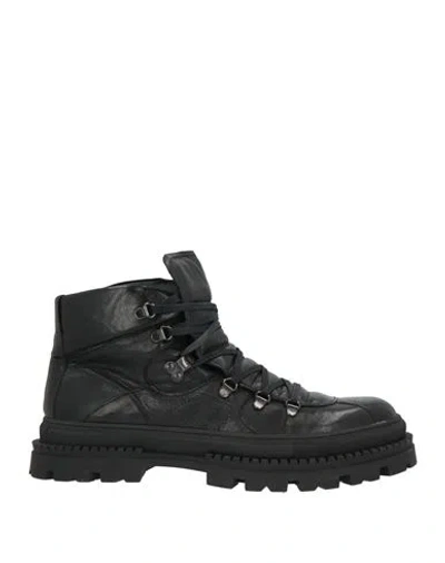 Pawelk's Man Ankle Boots Black Size 8 Leather