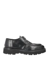 Pawelk's Man Lace-up Shoes Black Size 9 Leather In Black