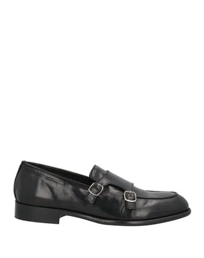 Pawelk's Man Loafers Black Size 11 Leather