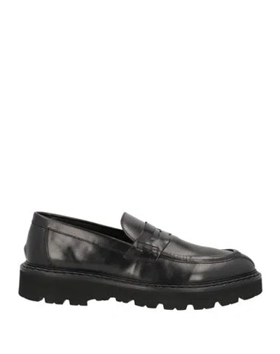 Pawelk's Man Loafers Black Size 10 Leather