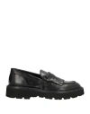 Pawelk's Man Loafers Black Size 8 Leather