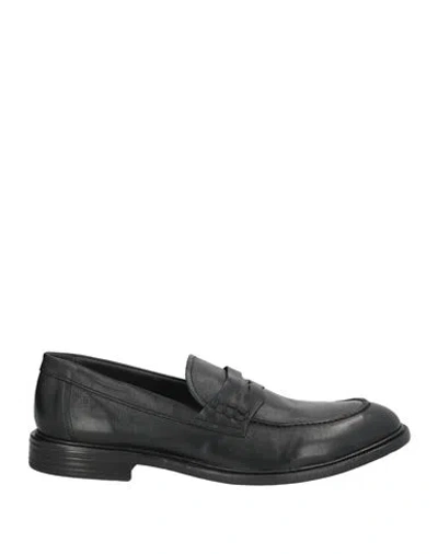 Pawelk's Man Loafers Black Size 8 Leather