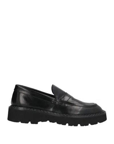 Pawelk's Man Loafers Black Size 9 Leather