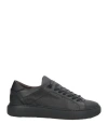 Pawelk's Man Sneakers Black Size 9 Leather In Black