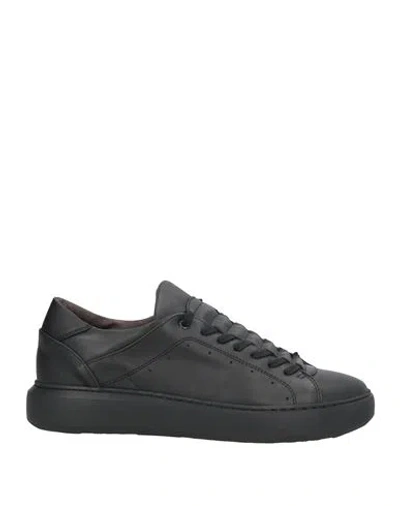 Pawelk's Man Sneakers Black Size 9 Leather