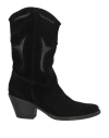 Pawelk's Woman Ankle Boots Black Size 8 Leather In Black