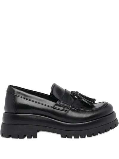 PAWELK'S TASSEL PLATFORM LOAFERS