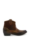 Pawelk's Texano Leather Boots In Multi