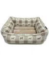 Paws & Decor All Over Plaid Dogs Cuddler