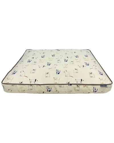 Paws & Decor Enhanced Orthopedic Dog Bed In White