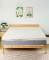 Payton 1 Copper Infused Memory Foam Mattress Topper In Sand