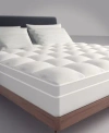 Payton Fluffy Soft Cotton Mattress Topper In White
