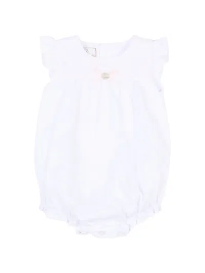 Paz Rodriguez Babies' Alaia Romper In White