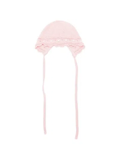 Paz Rodriguez Babies' Alegra Floral Hat In Pink