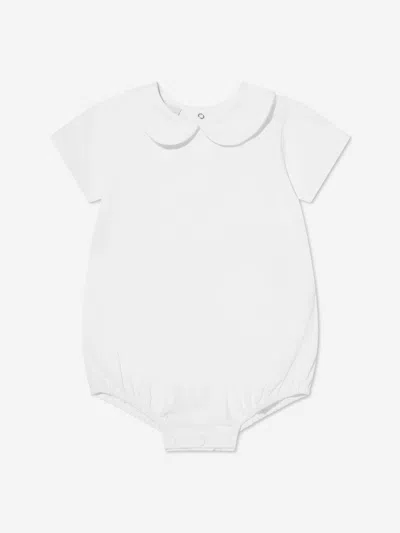 Paz Rodriguez Baby Boys Bodysuit In White