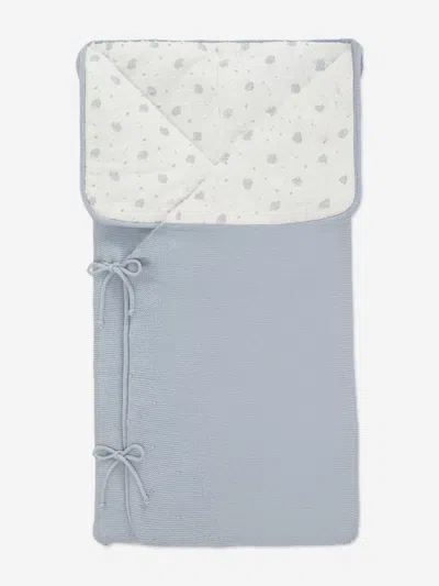 Paz Rodriguez Baby Boys Knitted Nest In Gray