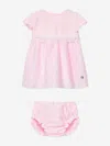 Paz Rodriguez Baby Girls Dress And Bloomers Set In Pink
