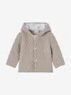 Paz Rodriguez Baby Knitted Coat In Neutral