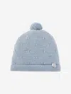 Paz Rodriguez Baby Wool Knit Beanie Hat In Blue