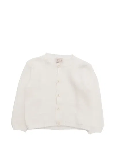 Paz Rodriguez Babies' Beige Cardigan In Neutral